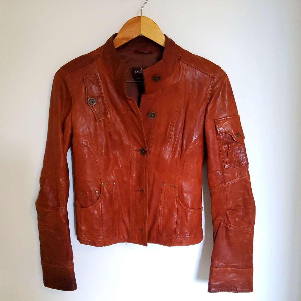 Leather jacket